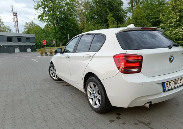 BMW Seria 1 cena 35900 przebieg: 126000, rok produkcji 2014 z Kraków małe 137